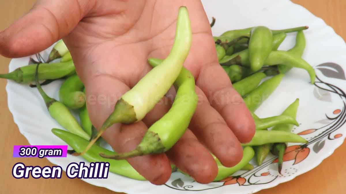 green chilli recipe