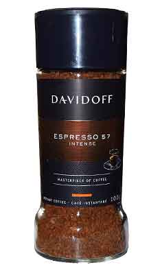 दाविडोफ कैफ़े एक्सप्रेसो 57 इंटेंस इंस्टेंट कॉफ़ी जार सबसे अच्छी कॉफी