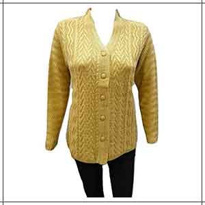 LADY WILLINGTON Women's Wool V-Neck Cardigan  स्वेटर का डिजाइन