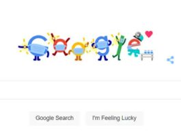 google doodle safety message of covid